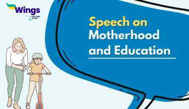 Speech on motherhood and education