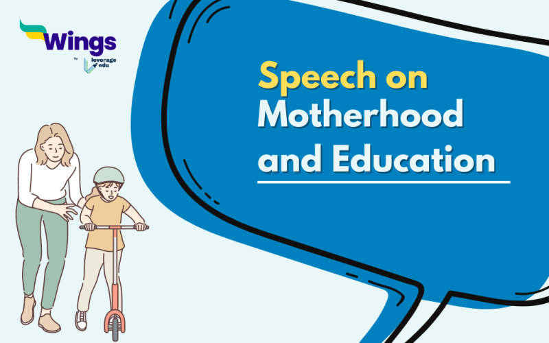 Speech on motherhood and education