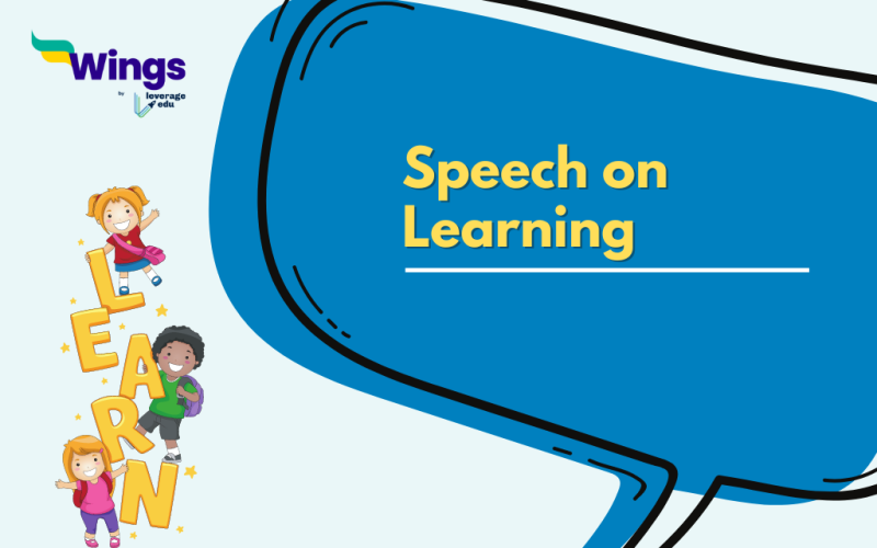 Speech on learning