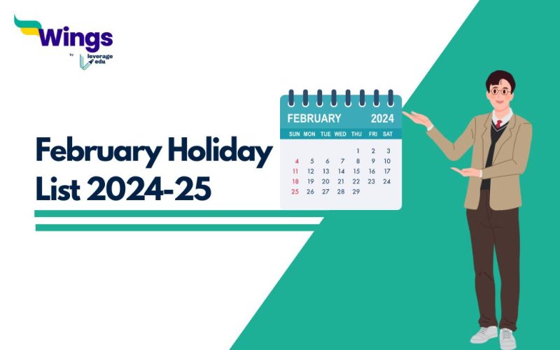 February Holiday List 2024 for Schools