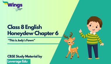 Class 8 English Honeydew Chapter 6: This is Jody's Fawn