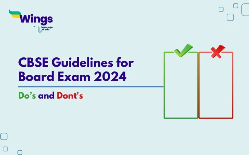 CBSE Guidelines for Board Exam 2024