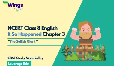 NCERT Class 8 English It So Happened Chapter 3
