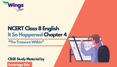 NCERT Class 8 English It So Happened Chapter 4 'The Treasure Within'