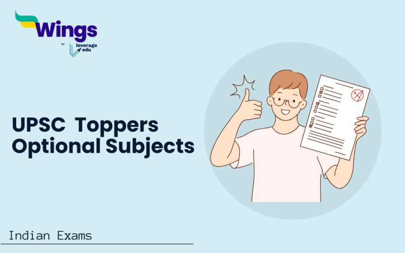 UPSC Toppers Optional Subjects