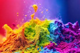 Holi colours