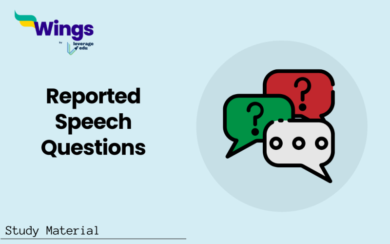 Reported Speech Questions