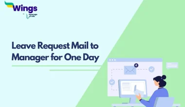 Leave-Request-Mail-to-Manager-for-One-Day