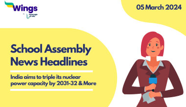 5 March School Assembly News Headlines