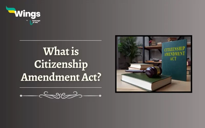 What is Citizenship Amendment Act 2019?
