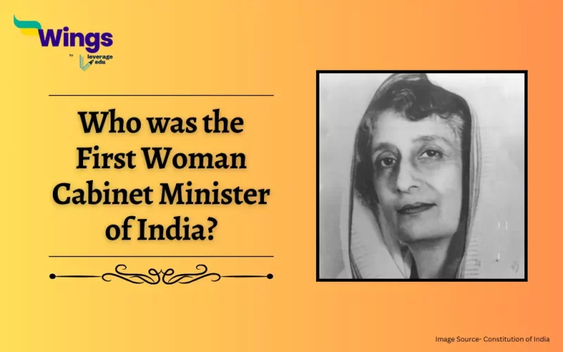 Who was the First Woman Cabinet Minister of India