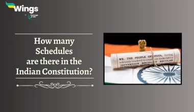 How Many Schedules are there in the Indian Constitution