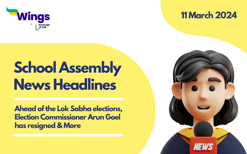 11 March School Assembly News Headlines