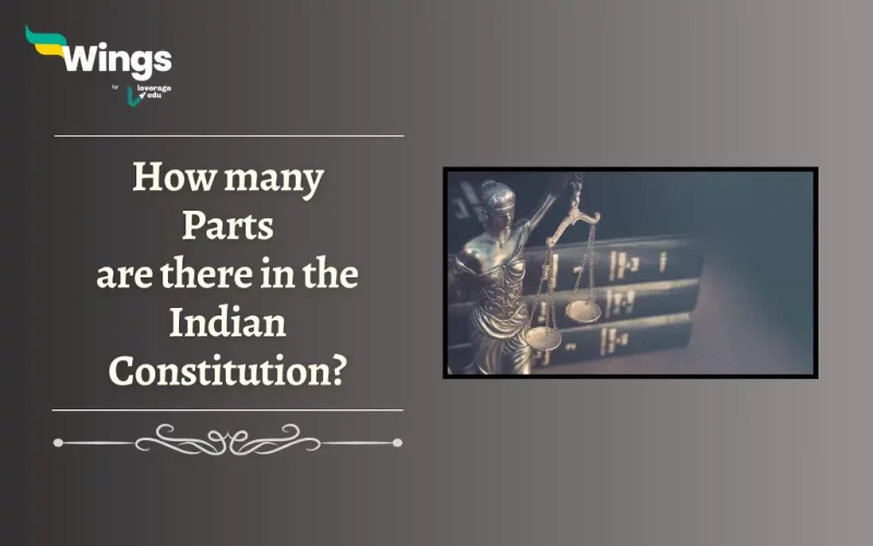 How many Parts are there in the Indian Constitution