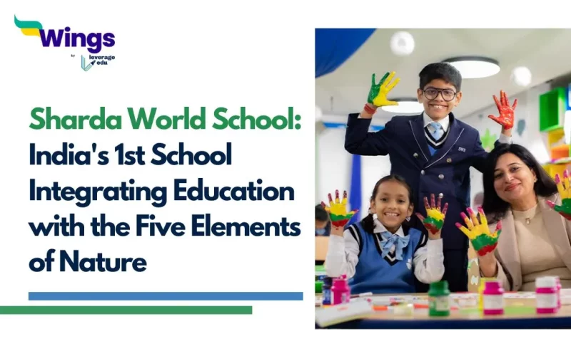 Sharda World School: India's 1st School Integrating Education with the Five Elements of Nature