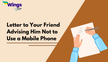 Letter to Your Friend Advising Him Not to Use a Mobile Phone