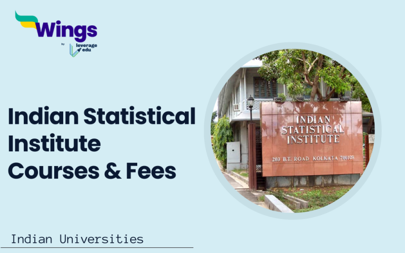 Indian Statistical Institute Courses & Fees