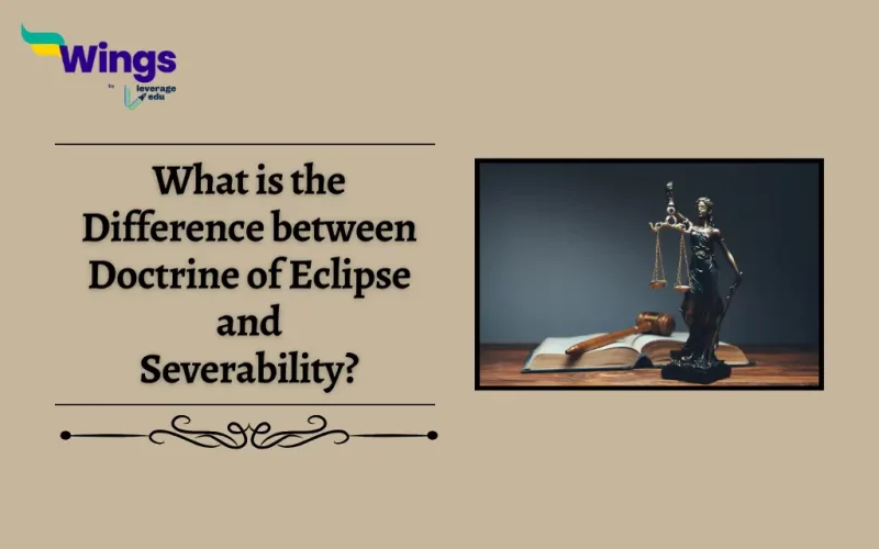 Difference between Doctrine of Eclipse and Severability