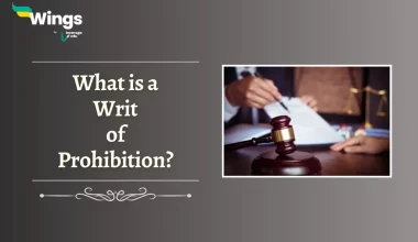 What is a Writ of Prohibition