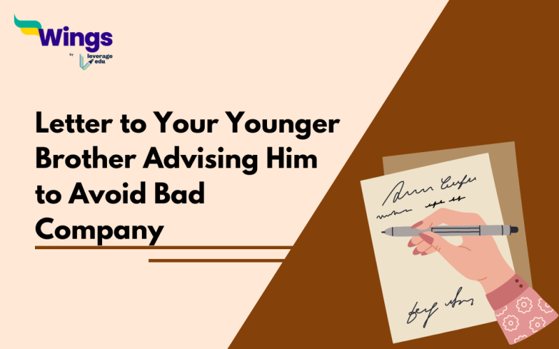 Letter to Your Younger Brother Advising Him to Avoid Bad Company