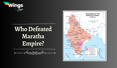 who defeated Maratha Empire