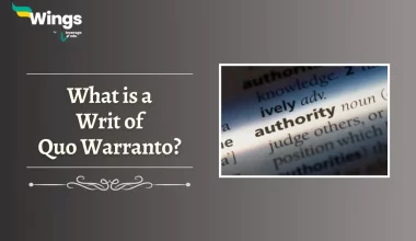 What is a Writ of Quo Warranto