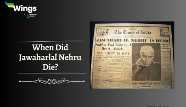 Death of Jawaharlal Nehru