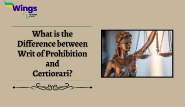 Difference between Writ of Prohibition and Certiorari
