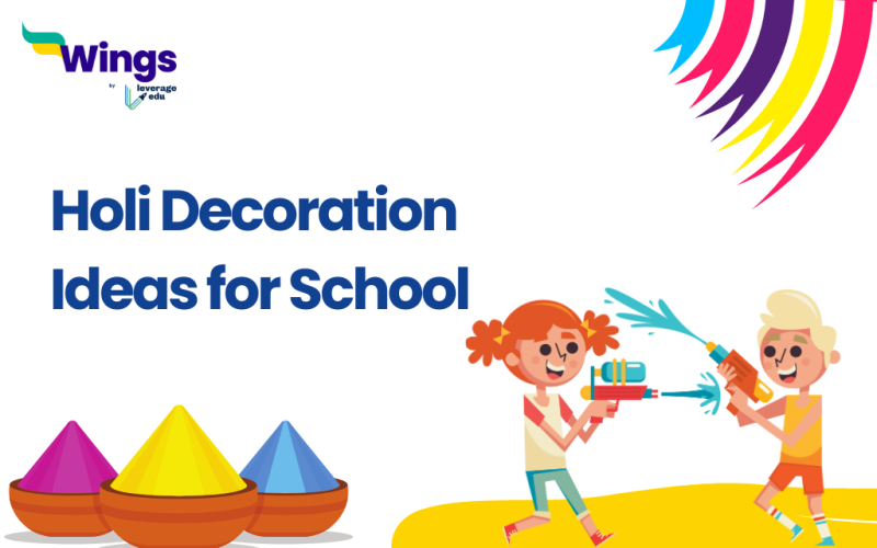 Holi Decoration Ideas for School