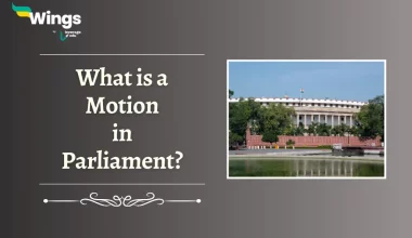 What is a Motion in Parliament