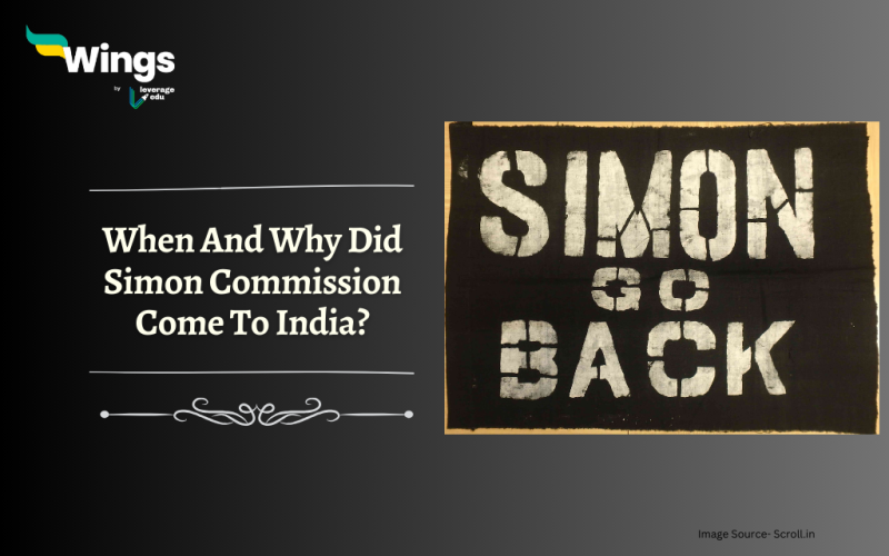 when the Simon Commission came to India along with why the Simon Commission came to India.