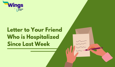 Letter to Your Friend Who is Hospitalized Since Last Week
