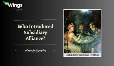 Who Introduced Subsidiary Alliance