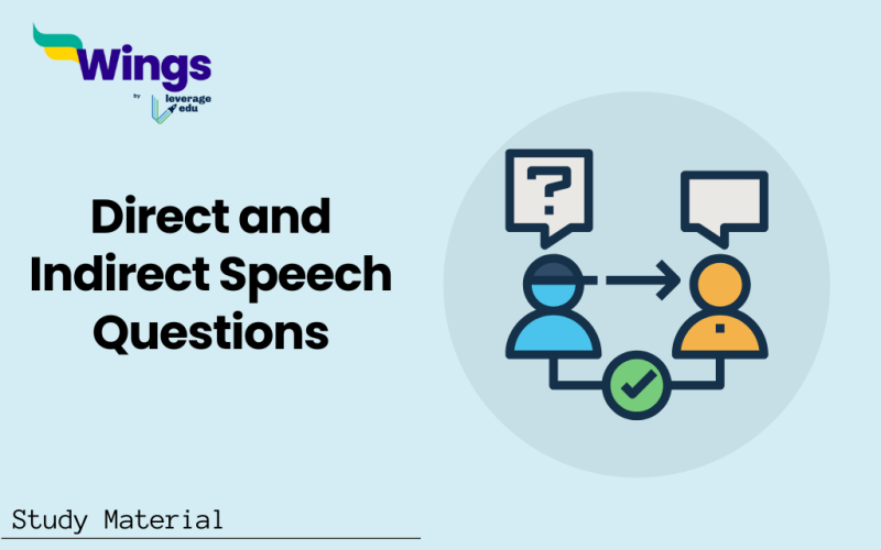 Direct and Indirect Speech Questions