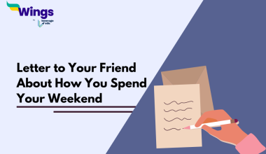 Letter to Your Friend About How You Spend Your Weekend