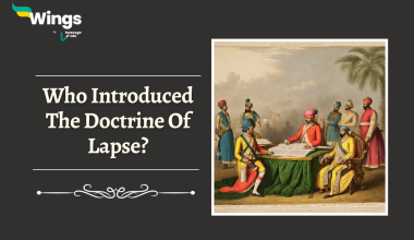 who introduced the doctrine of lapse