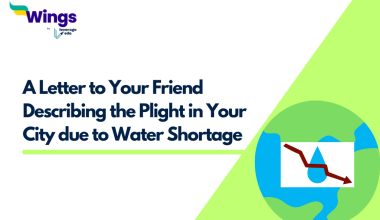 Write a Letter to Your Friend Describing the Plight in Your City due to Water Shortage