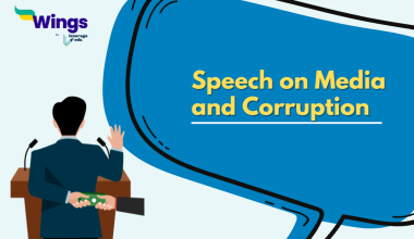 Speech on Media and Corruption
