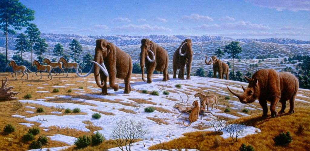 Mammoth during Ice Age Mammoth during Ice Age