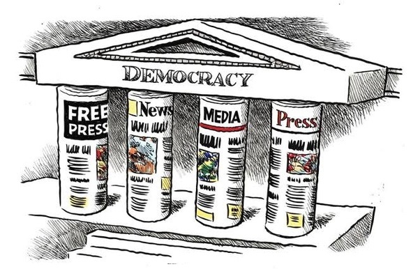 Media: The Fourth Pillar of Democracy Media: The Fourth Pillar of Democracy