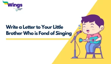 Write a Letter to Your Little Brother Who is Fond of Singing