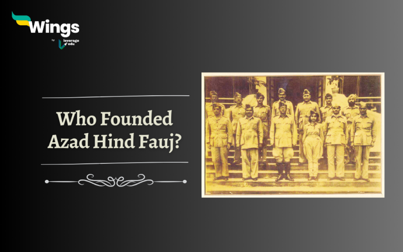 who founded Azad Hind Fauj