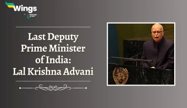 Last Deputy Prime Minister of India- Lal Krishna Advani