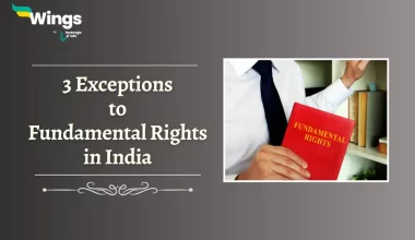 3 Exceptions to Fundamental Rights in India