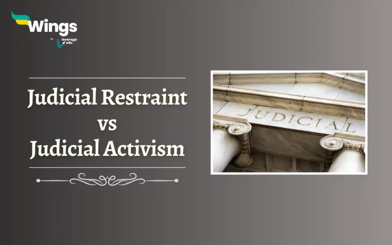 Judicial Restraint vs Judicial Activism