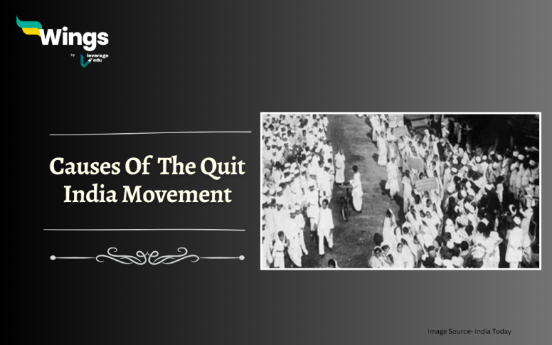 causes of quit india movement
