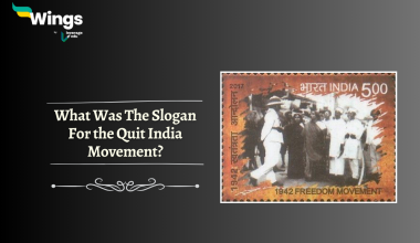 what was the slogan of Quit India Movement
