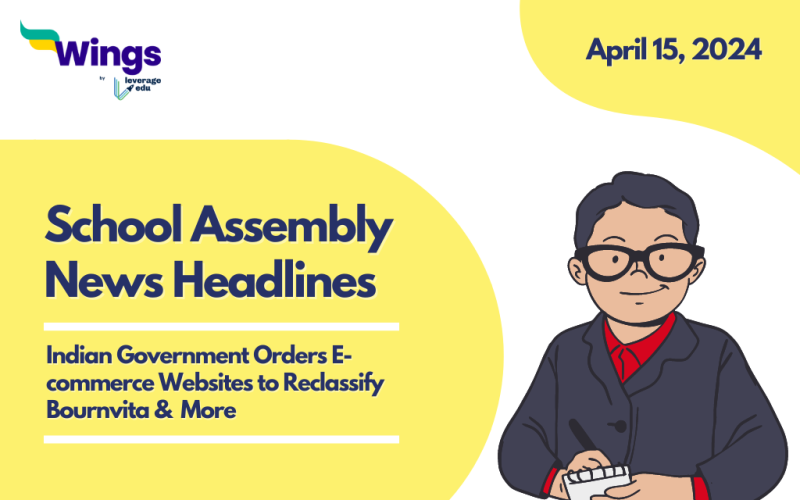 April 15 School Assembly News Headlines