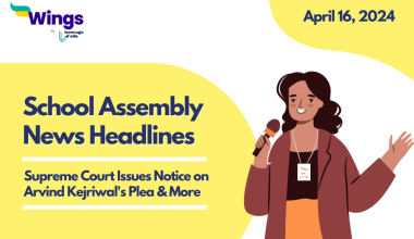 April 16 School Assembly News Headlines