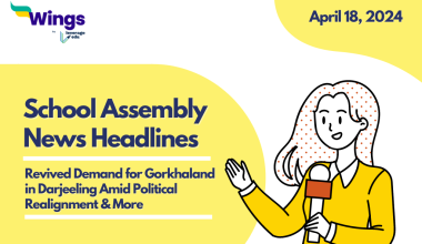 April 18 School Assembly News Headlines